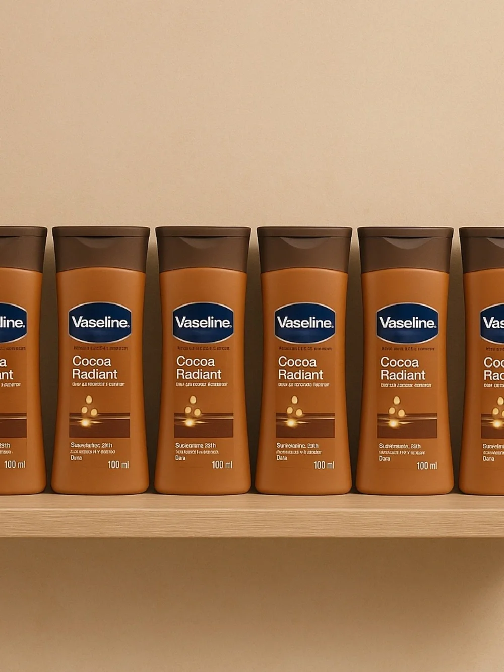 Cocoa Radiant Moisturizer 6Packs- Brown